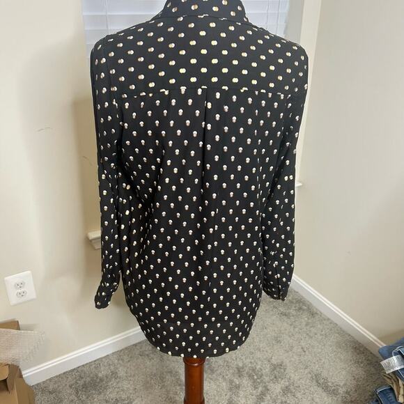 WHOWHATWEAR Size Small Women's Business Shirt Blouse Polyester - Picture 7 of 9